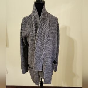 Michael Michael Kors Ribbed Cardigan with Pockets - XL